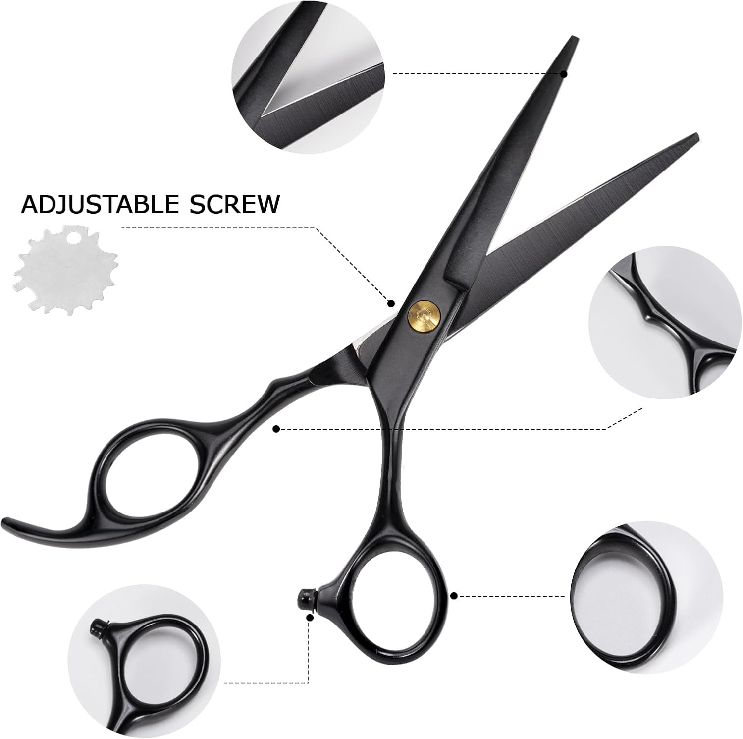 Professional Hair Cutting Scissors Set - Image 3